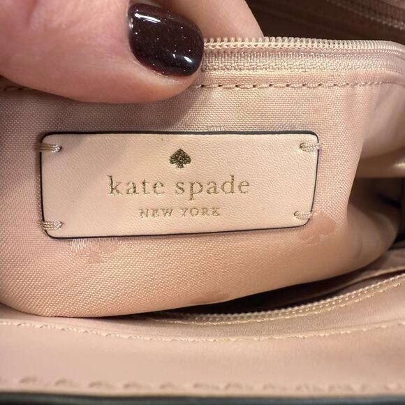 Kate Spade Jana Saffiano Leather Large Tote Shoulder Bag & Wallet Pink Meringue - Picture 7 of 15